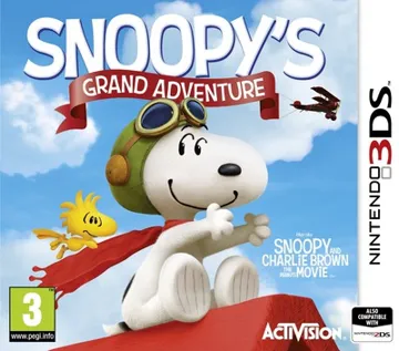 Peanuts Movie, The - Snoopy's Grand Adventure (Europe) (En,Fr,De,Es,It,Nl,Sv) box cover front